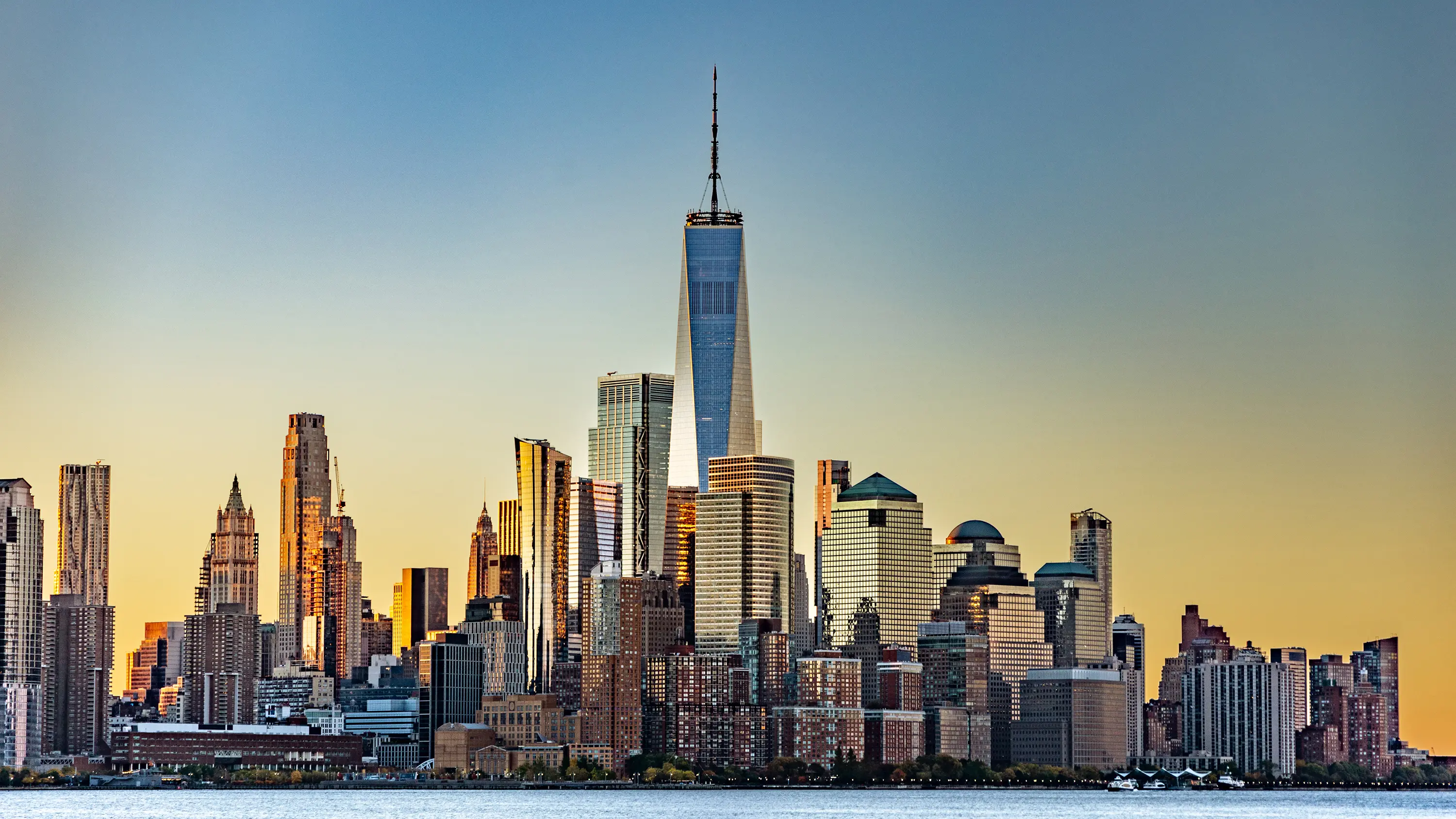 New York vue depuis Hoboken